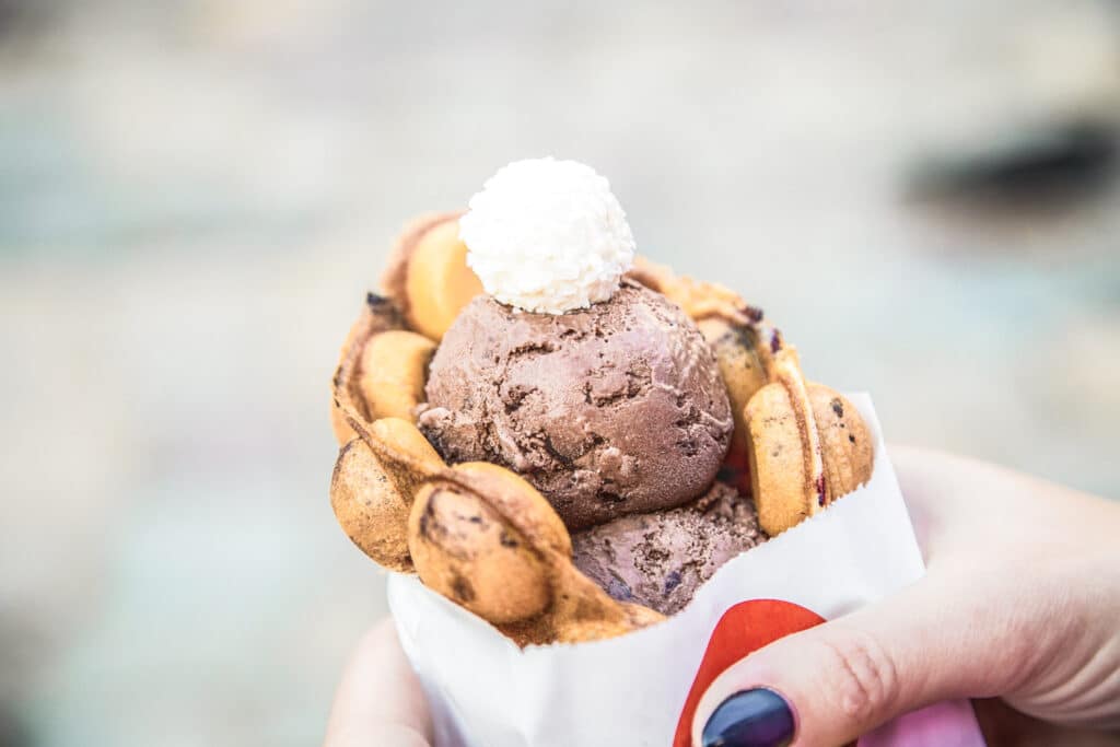 Street food in Shoreditch