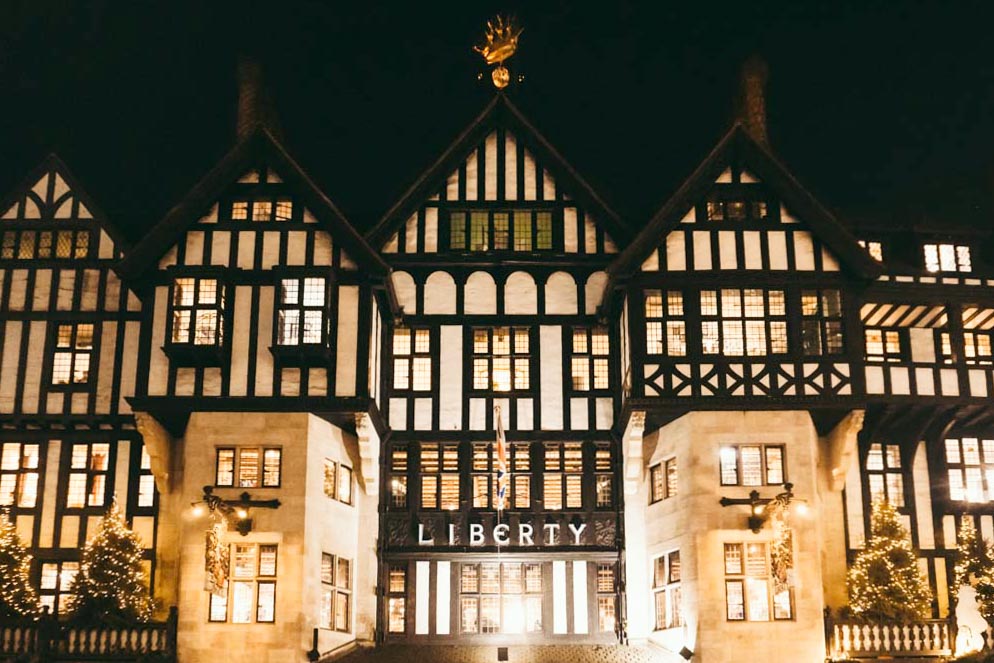 Liberty London at Christmas