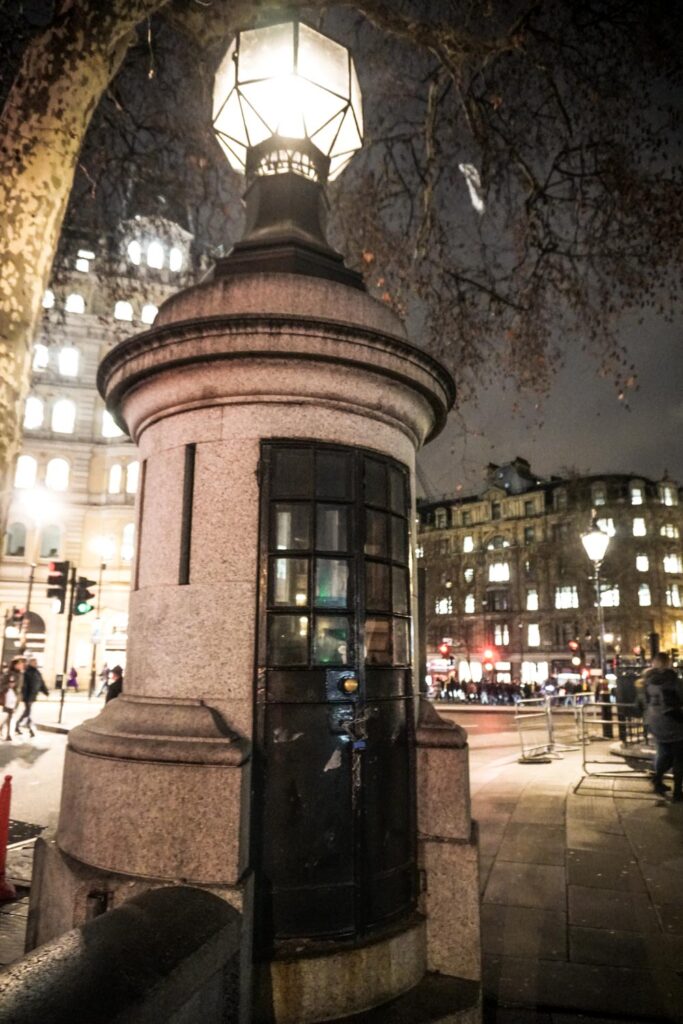 Smallest Police Station Trafalgar Square