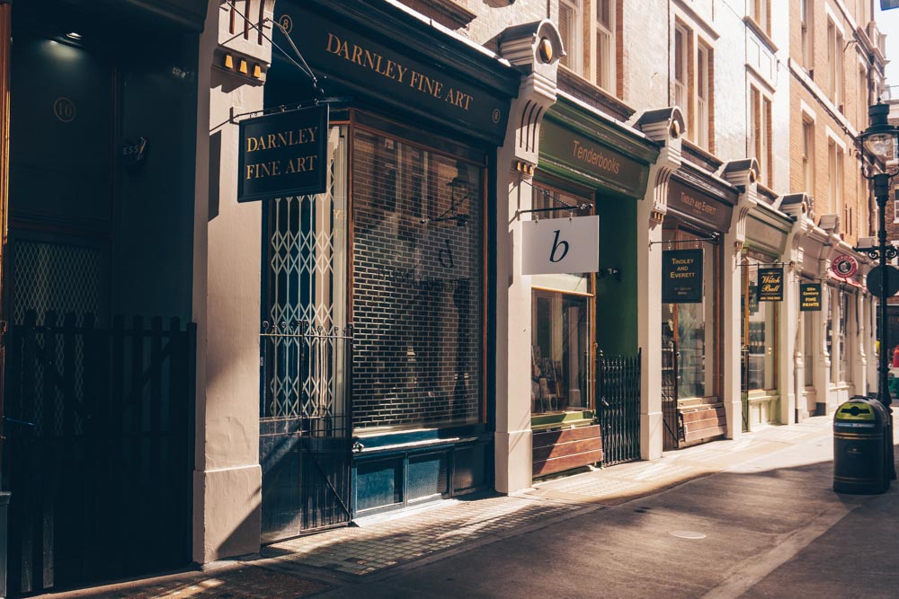 Booksellers in Cecil Court