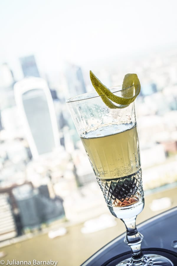 Cocktails in The Shard