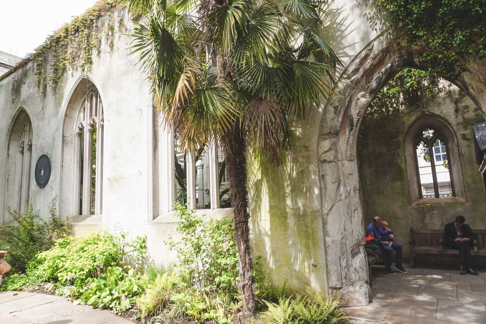 St Dunstan in the East: The Gorgeous London Park in an Abandoned Church