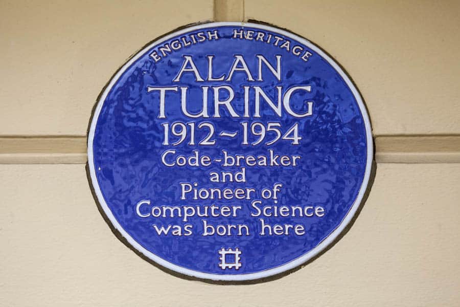 Alan turing Plaque 