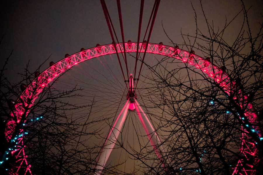 The London Eye at Night