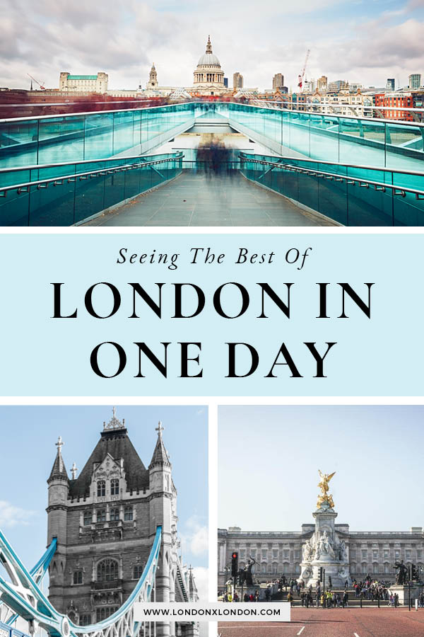 places to visit in london one day