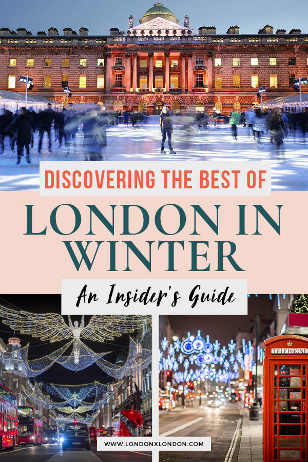 Winter in London Pin