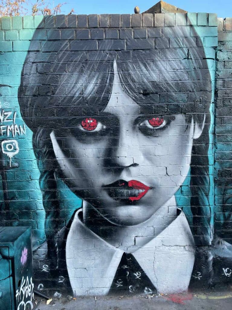 Street art on Brick Lane