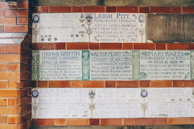 Postman’s Park: London’s Hidden Memorial to Heroic Self-Sacrifice