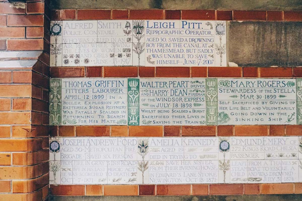 Postman’s Park: London’s Hidden Memorial to Heroic Self-Sacrifice