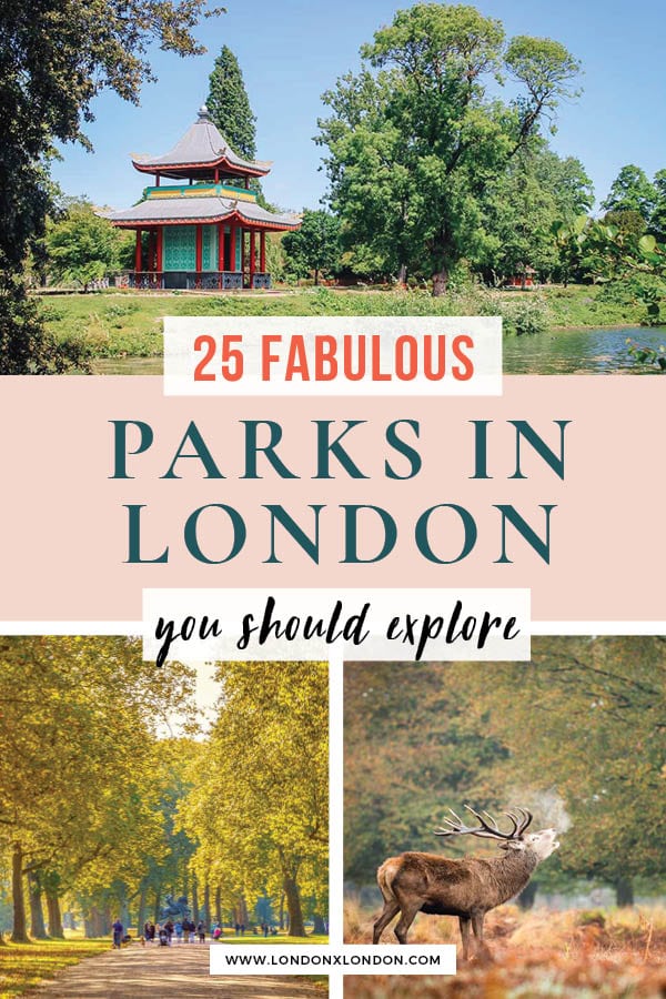 parks in london