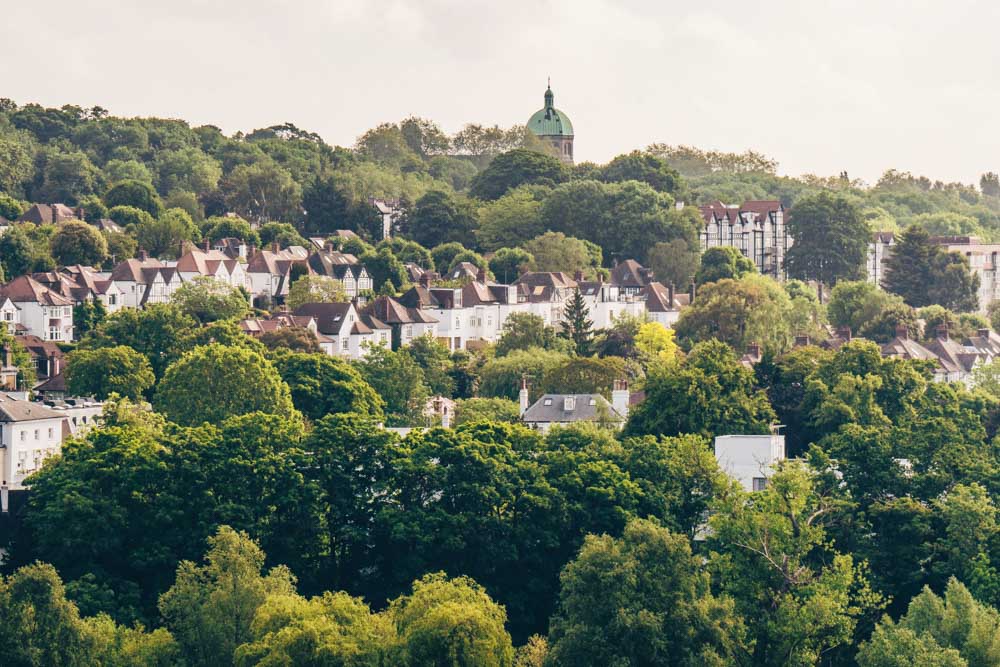 Views of Highgate from the Heath