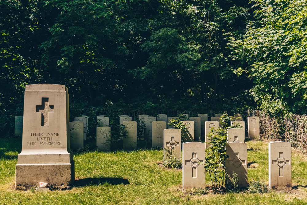 Graves of the Scout boys