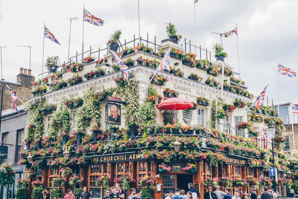 warm places to visit in london