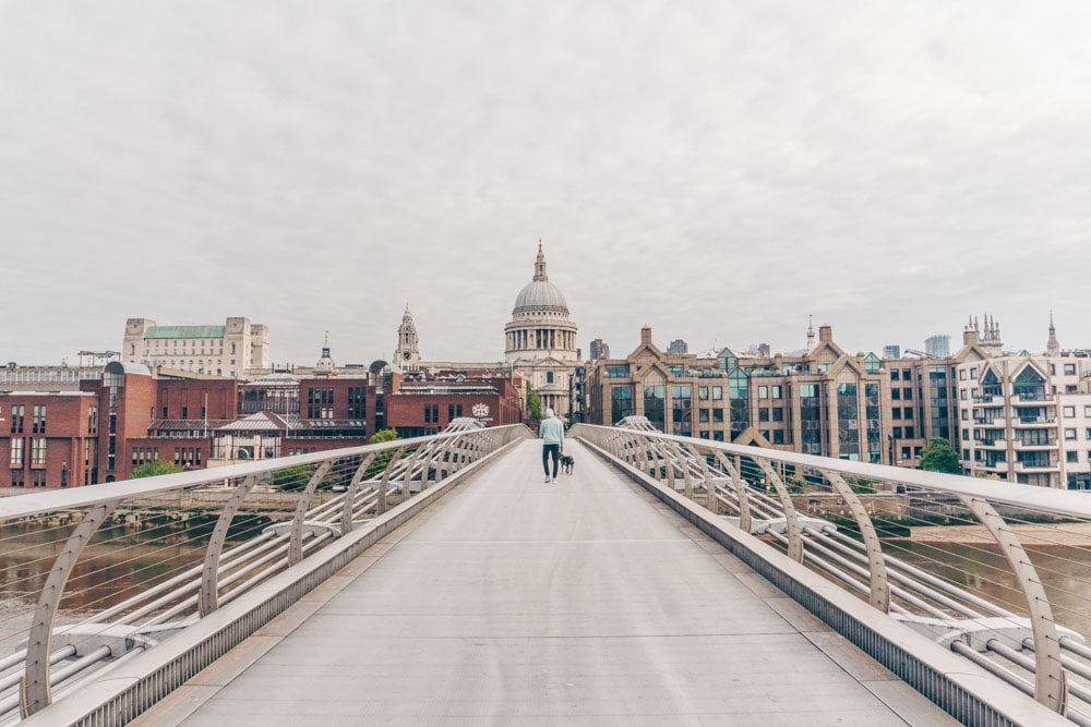 St Pauls bridge walk