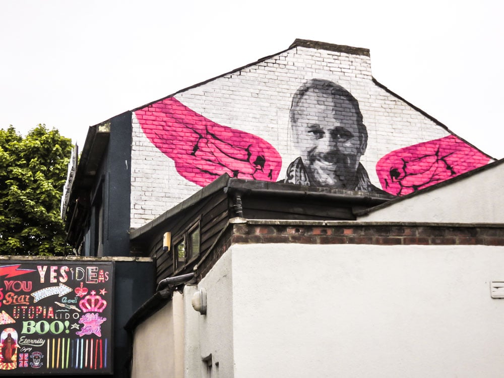 Mural in Walthamstow