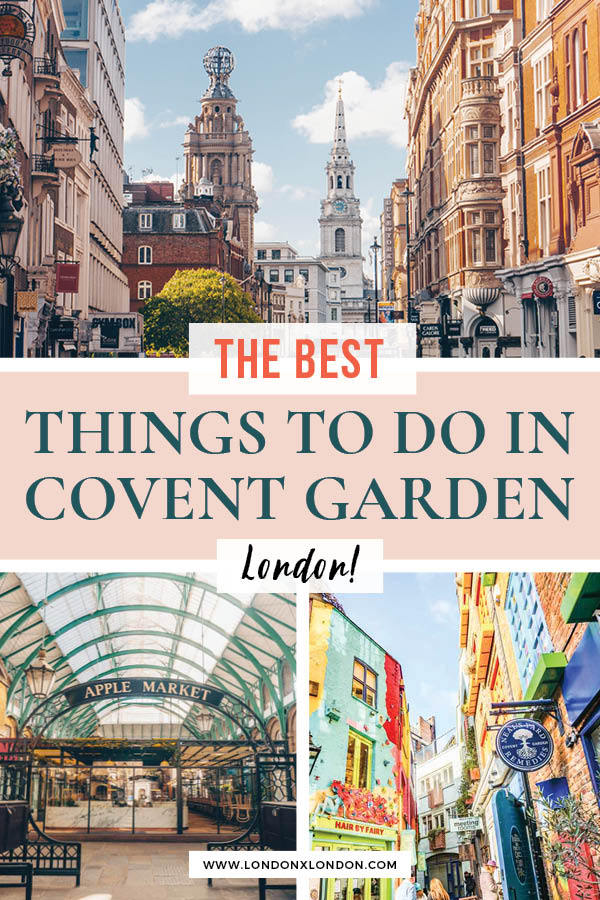 nähtävää ja koettavaa Covent Garden