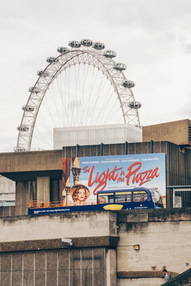 National Theatre and London Eye