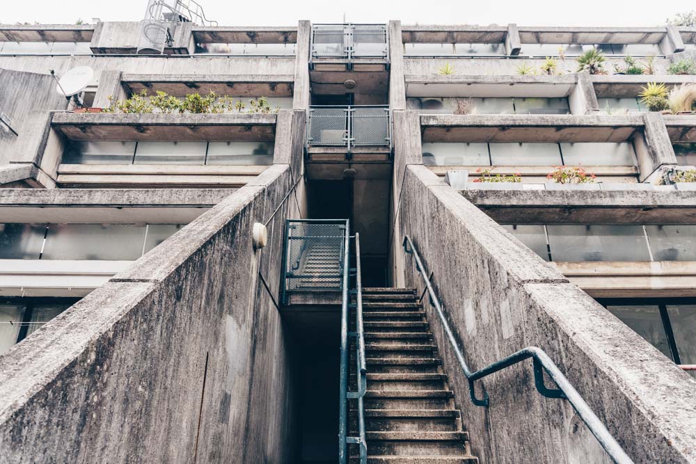 Stairway entrance