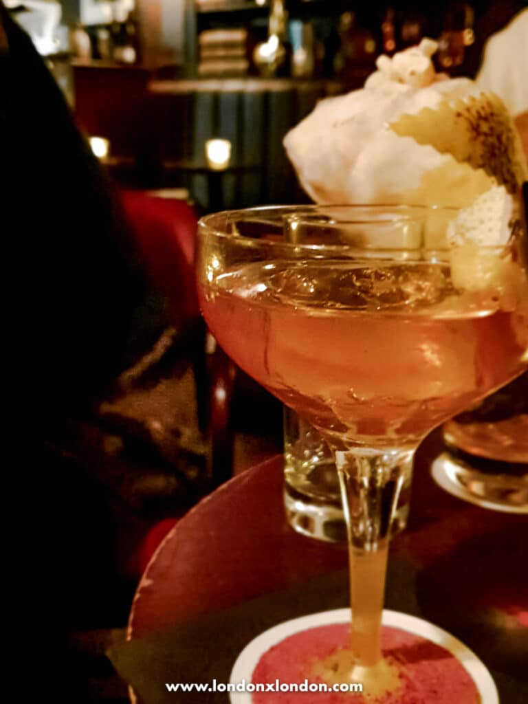 Cocktail at the bar
