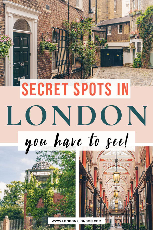 places to visit london secret