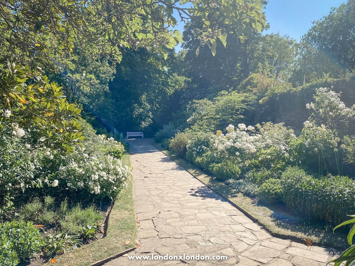 White Garden from afar