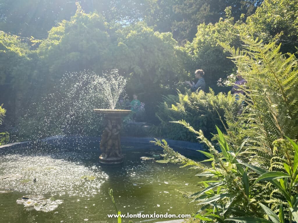 Fountain in the gardens