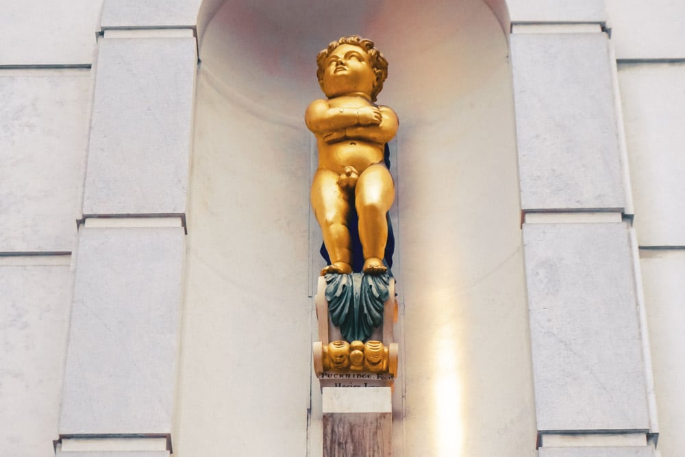 Have You Spotted The Golden Boy of Pye Corner?