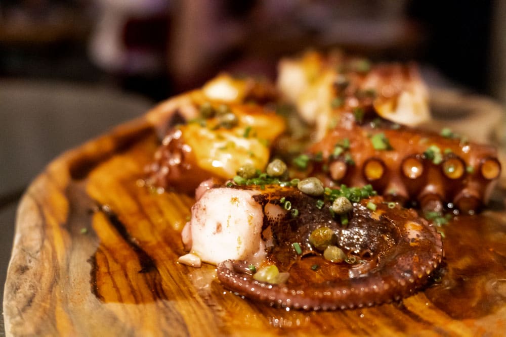 Octopus at Barrafina Soho