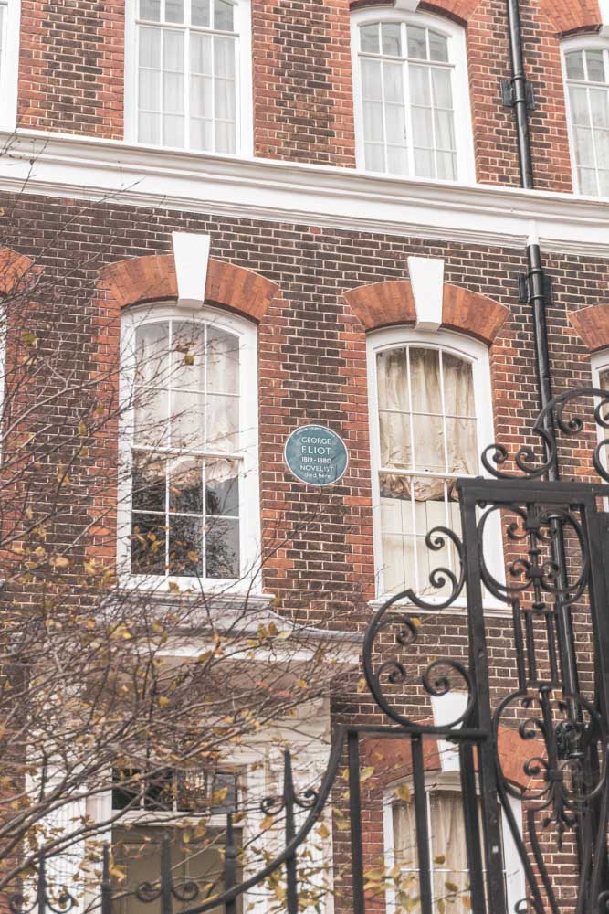 George Eliot's House Cheyne Walk