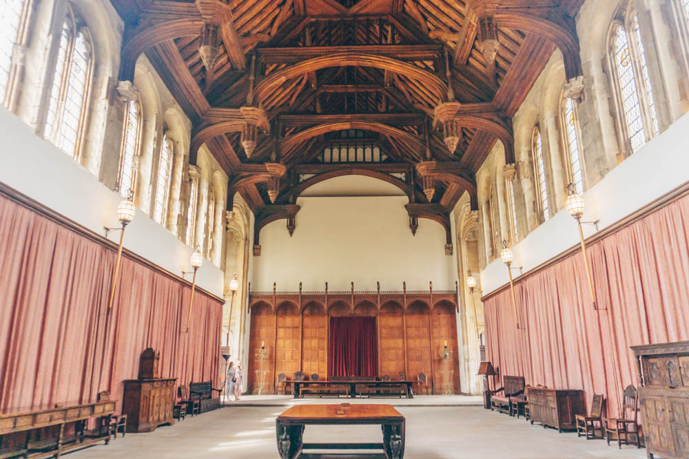 The medieval hall