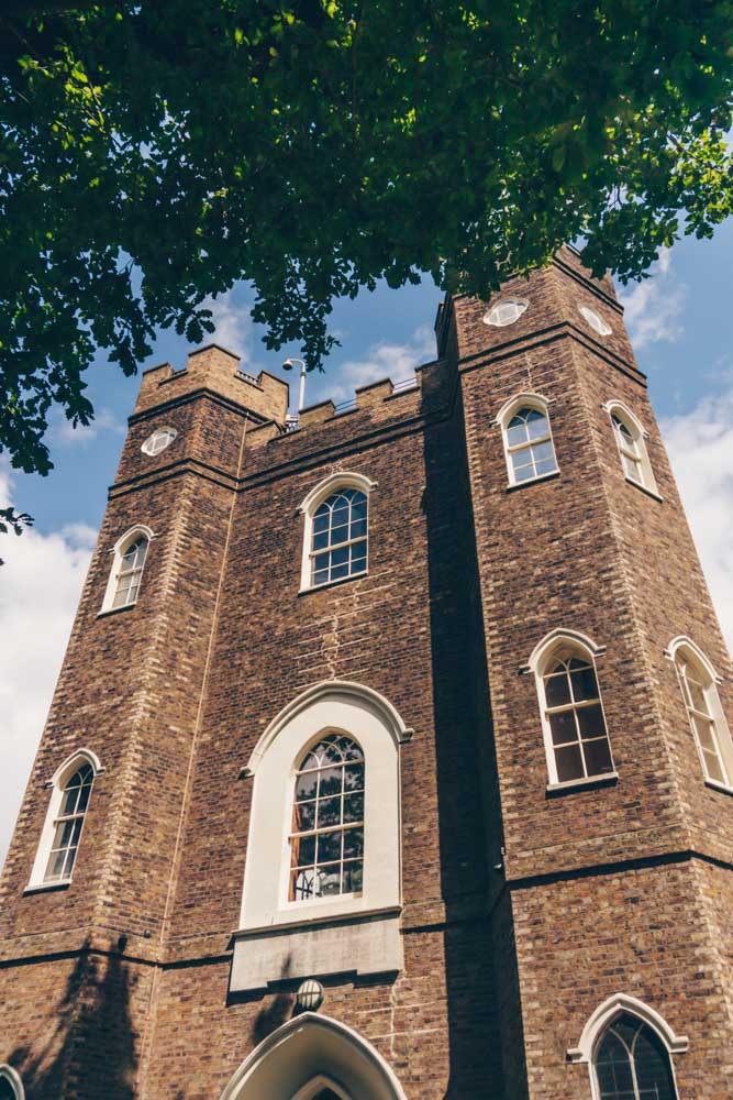 Views of the castle from below