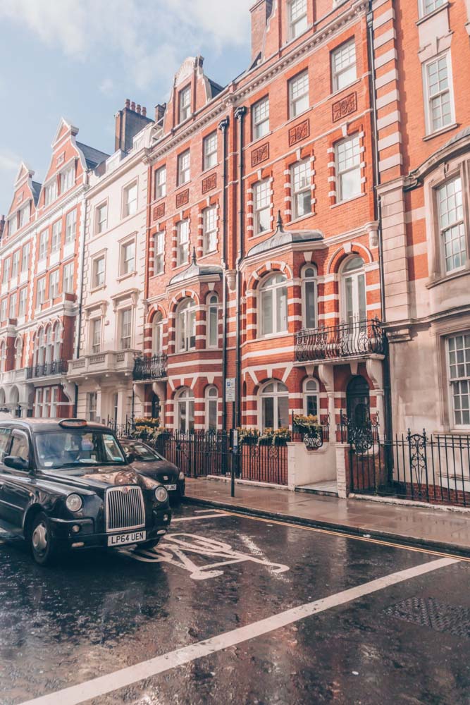 Marylebone on a rainy day