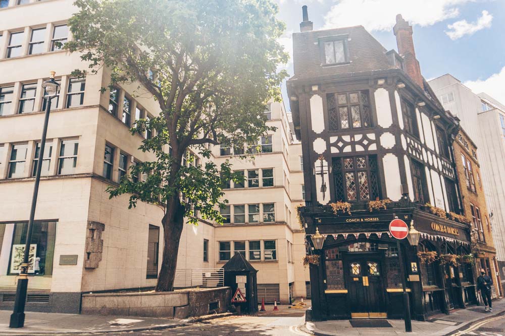 The Coach & Horses – Mayfair’s Historic Pub