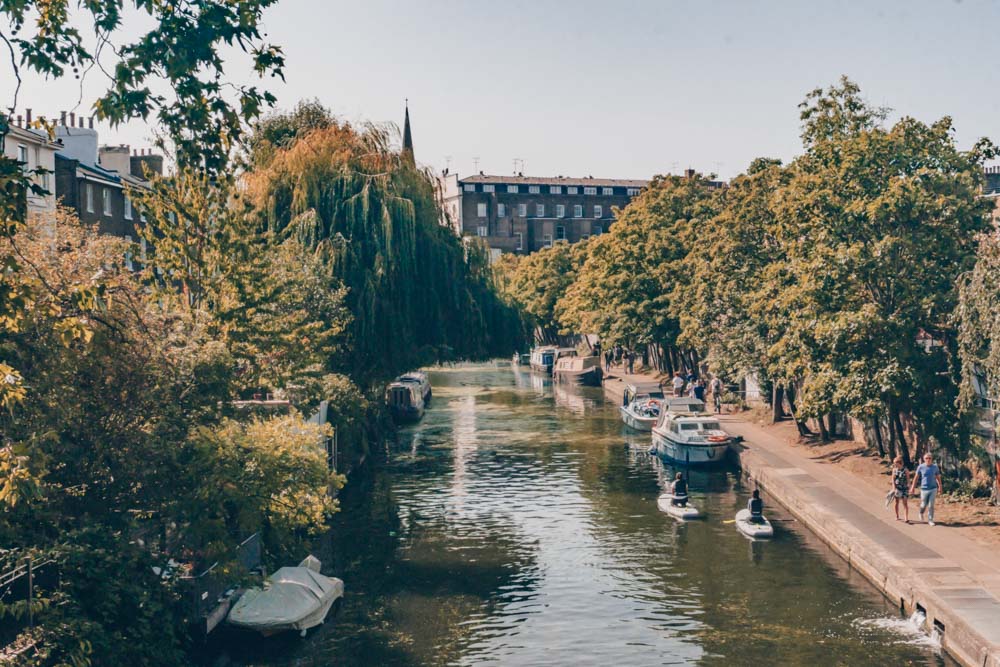 Regent's Canal Paddleboarding