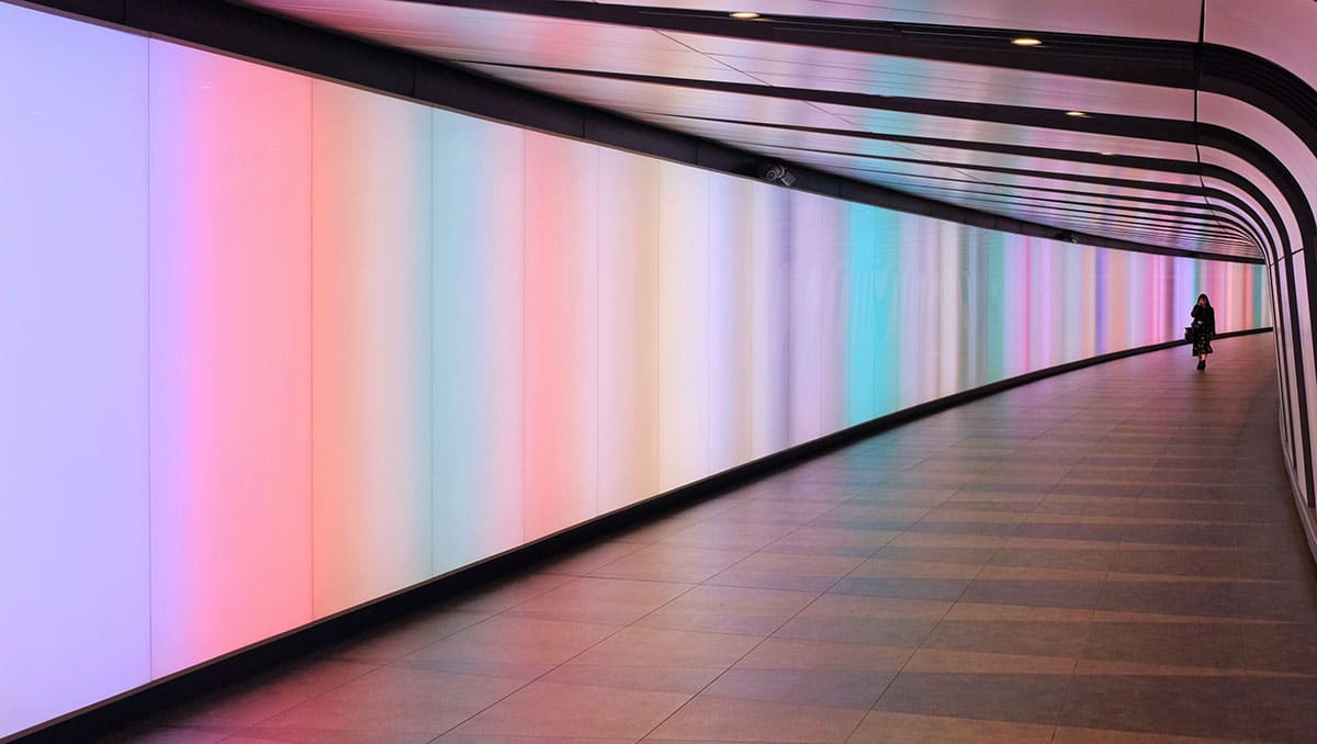 The King’s Cross Light Tunnel: The Story Behind Kings Cross’ Colourful Walkway