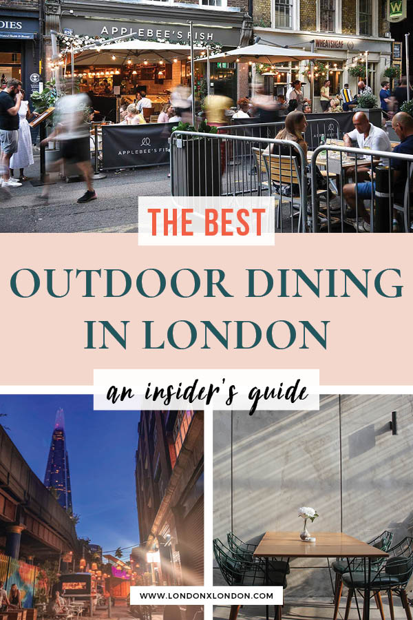 Outdoor restaraunts London