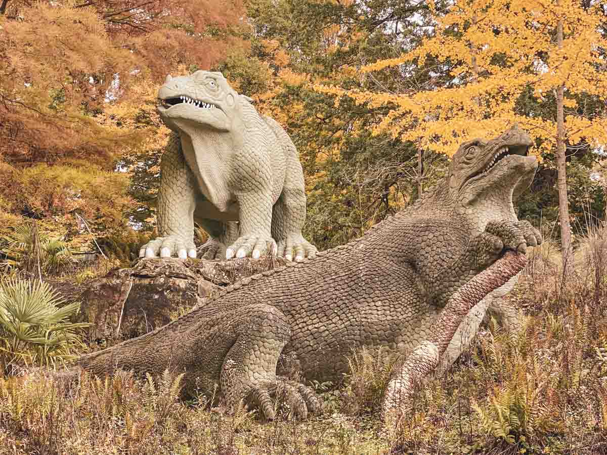 The Curious Story Behind Crystal Palace Parks Iguanodons and Why They Don’t Look Quite Right