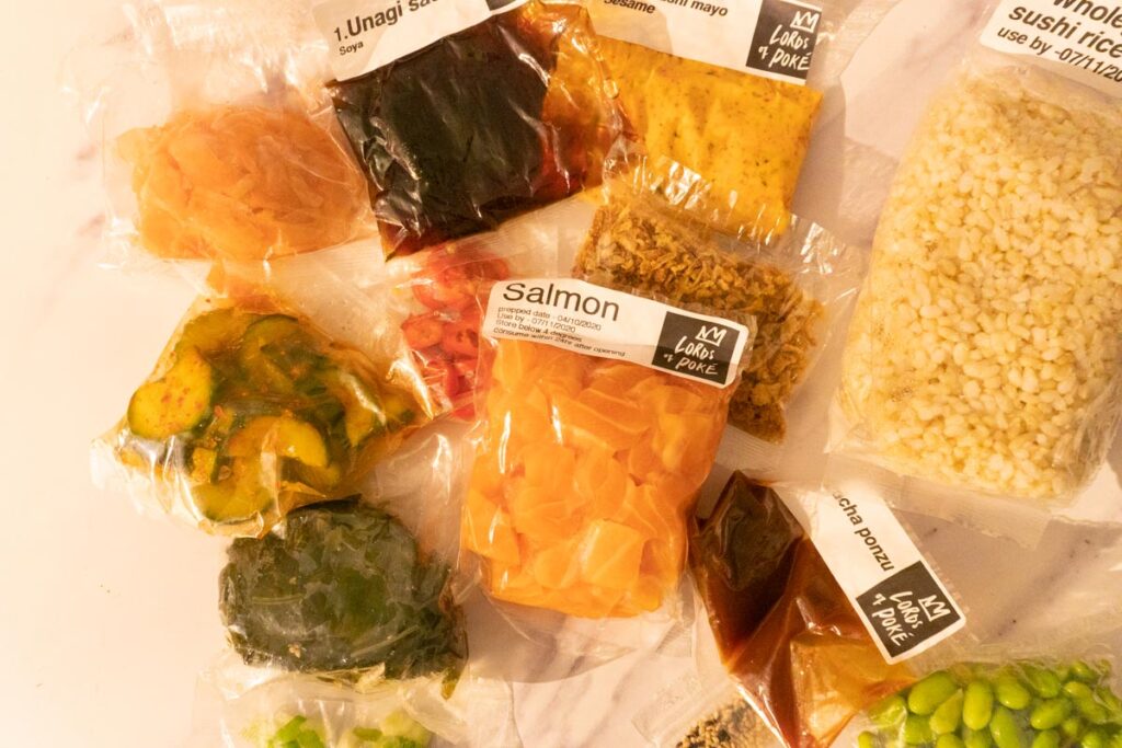 Ingredients in compostable packaging