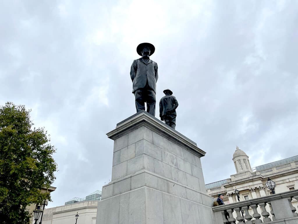 The Fourth Plinth of Trafalgar Square