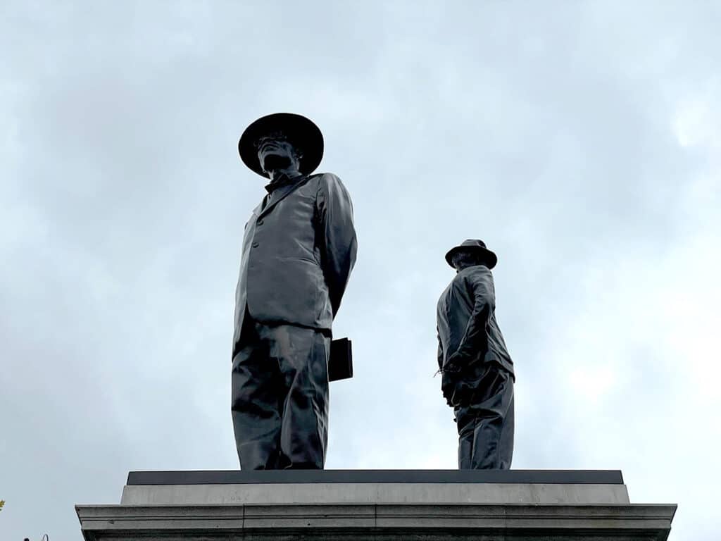 The Fourth Plinth of Trafalgar Square