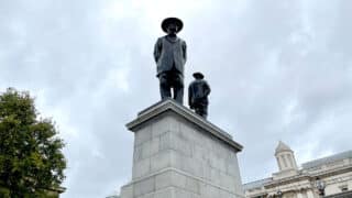 The Fourth Plinth of Trafalgar Square
