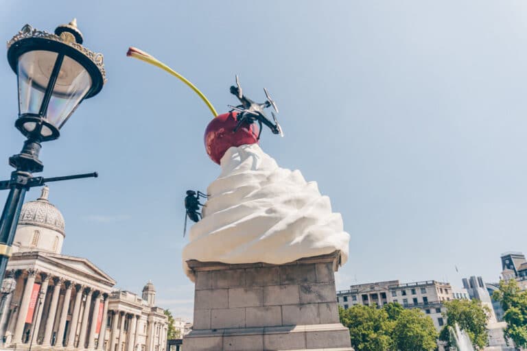 The Fourth Plinth of Trafalgar Square Insider's Guide — London x London