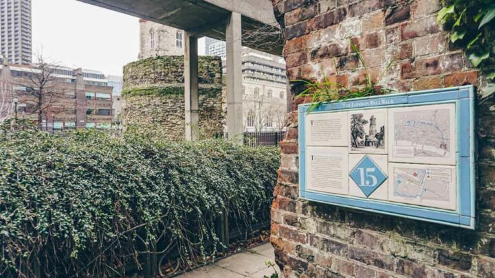 London Wall: A Walk Through Old London (+ Map)