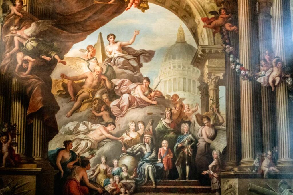 Painted Hall Figures