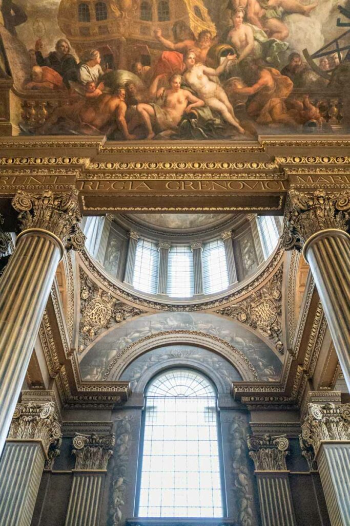 Painted Hall Details