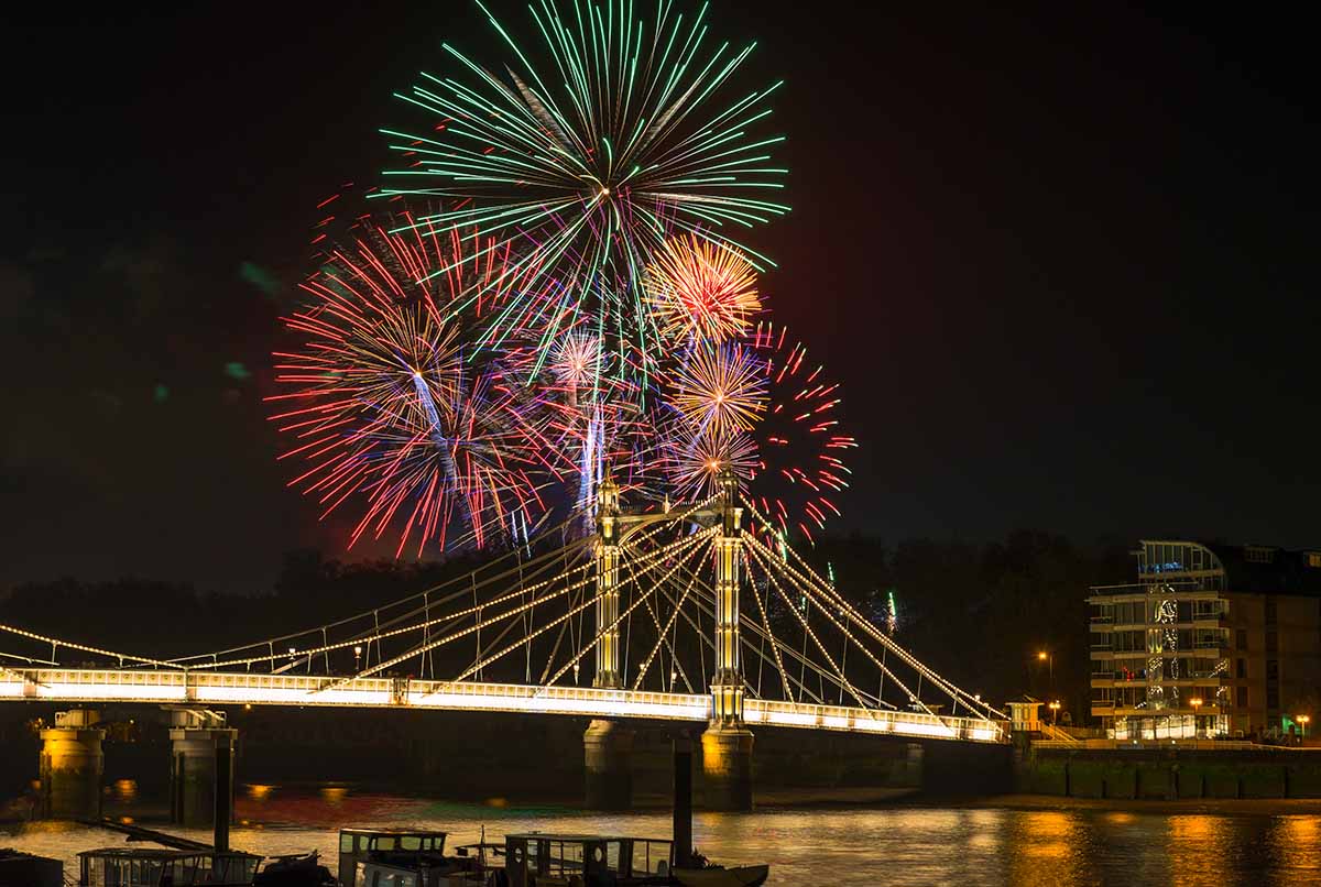 Fireworks Battersea Park