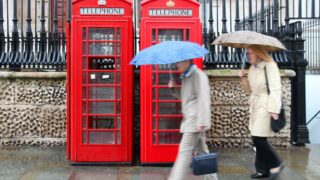 London in the Rain