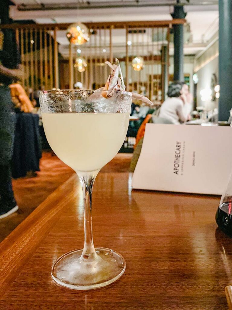 Cocktails at Apothecary Shoreditch
