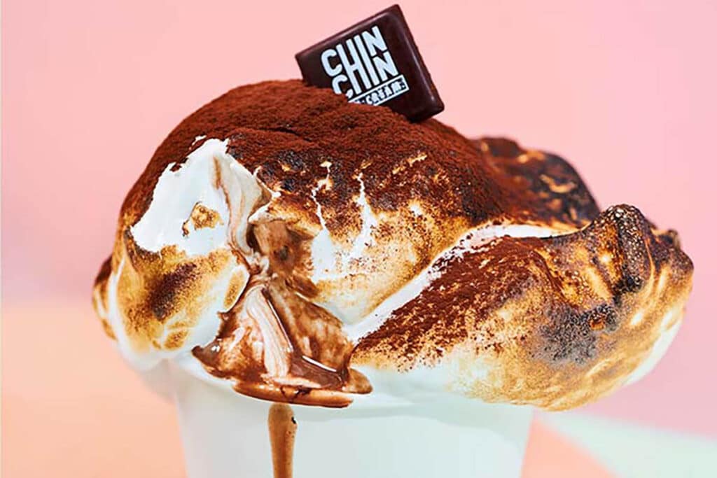 Chin Chin Hot Chocolate