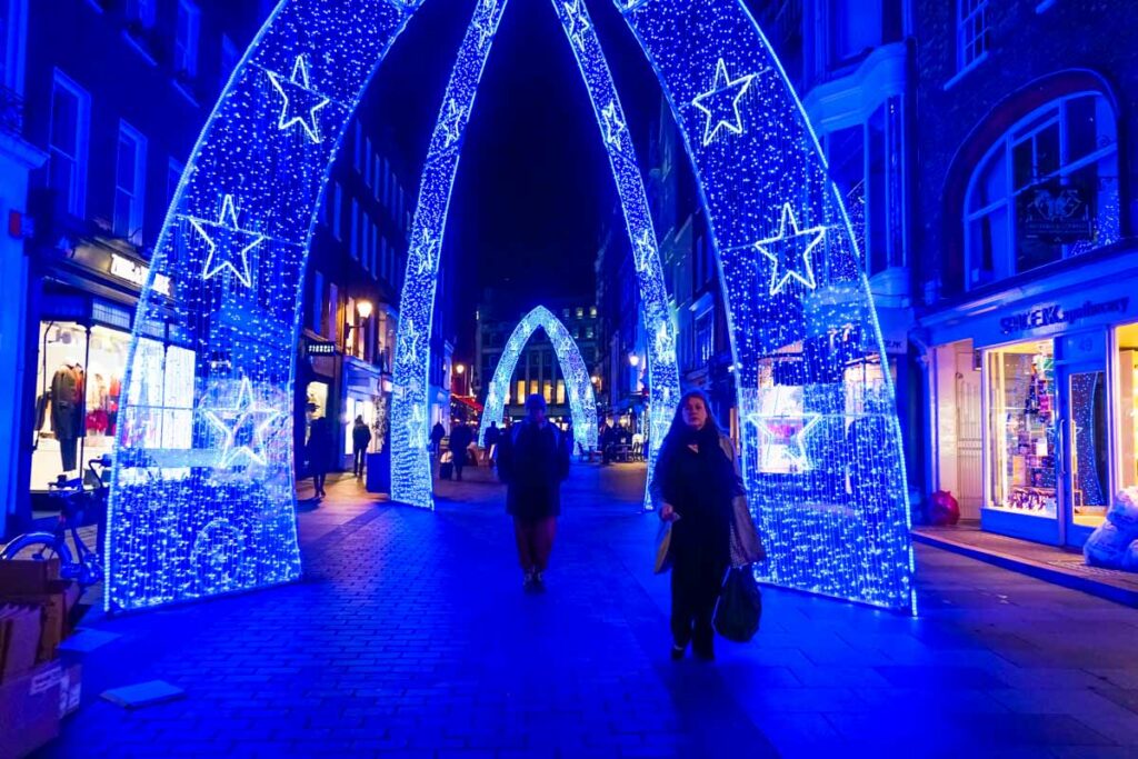 Bond Street Christmas Lights